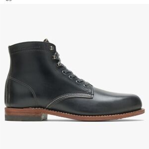 Wolverine 1000 Mile Black Leather Men's Boots Size 11
